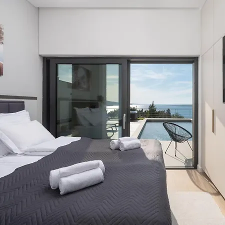 Serenity, Heated Pool, Jacuzzi, Sea View Villa *