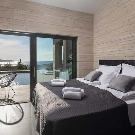 Serenity, Heated Pool, Jacuzzi, Sea View Maslenica